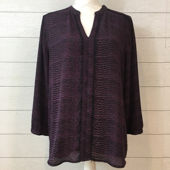 Halogen Snake print top - Picture 1 of 5